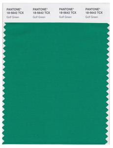 Pantone Smart 18-5642 TCX Color Swatch Card | Golf Green 