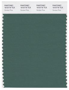 Pantone Smart 18-5718 TCX Color Swatch Card | Smoke Pine 