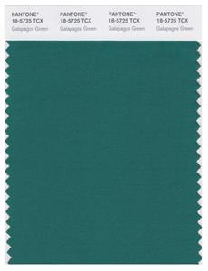 Pantone Smart 18-5725 TCX Color Swatch Card | Galapagos Green 