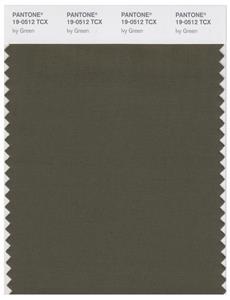 Pantone Smart 19-0512 TCX Color Swatch Card | Ivy Green 