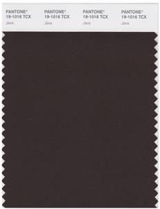 Pantone Smart 19-1016 TCX Color Swatch Card | Java 