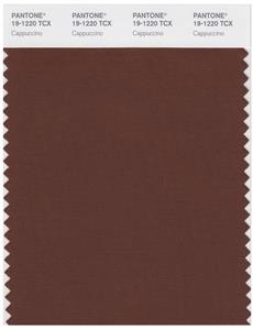 Pantone Smart 19-1220 TCX Color Swatch Card | Cappuccino 