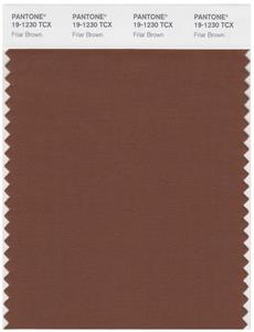 Pantone Smart 19-1230 TCX Color Swatch Card | Friar Brown 