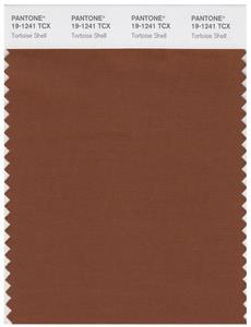 Pantone Smart 19-1241 TCX Color Swatch Card | Tortoise shell 