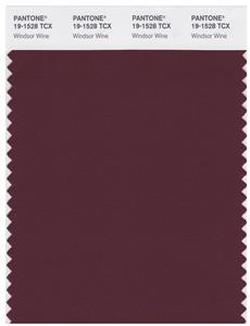 Pantone Smart 19-1528 TCX Color Swatch Card | Windsor Wine 