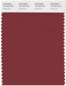 Pantone Smart 19-1532 TCX Color Swatch Card | Rosewood 