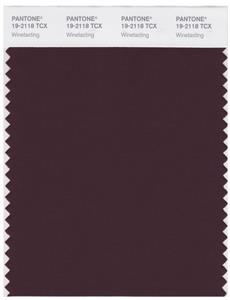 Pantone Smart 19-2118 TCX Color Swatch Card | Winetasting 