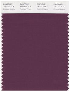 Pantone Smart 19-2312 TCX Color Swatch Card | Crushed Violets 