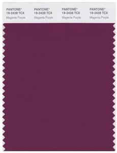 Pantone Smart 19-2428 TCX Color Swatch Card | Magenta Purple 