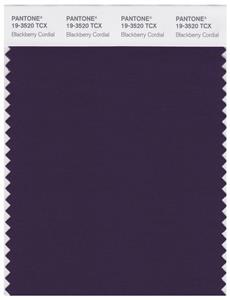 Pantone Smart 19-3520 TCX Color Swatch Card | Blackberry Cordial 