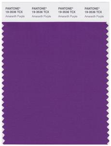 Pantone Smart 19-3536 TCX Color Swatch Card | Amaranth Purple 