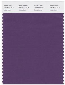 Pantone Smart 19-3622 TCX Color Swatch Card | Loganberry 