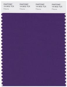 Pantone Smart 19-3632 TCX Color Swatch Card | Petunia 