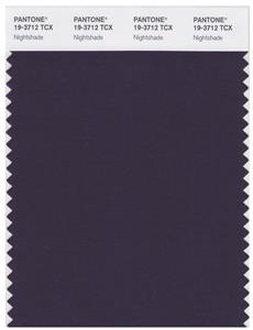 Pantone Smart 19-3712 TCX Color Swatch Card | Nightshade 