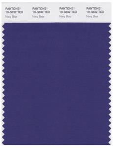 Pantone Smart 19-3832 TCX Color Swatch Card | Navy Blue 