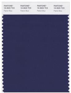 Pantone Smart 19-3925 TCX Color Swatch Card | Patriot Blue 