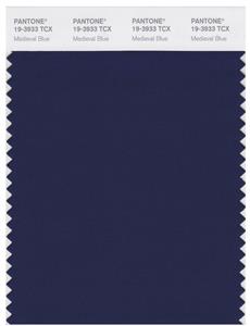 Pantone Smart 19-3933 TCX Color Swatch Card | Medieval Blue 