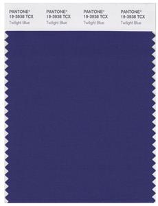 Pantone Smart 19-3938 TCX Color Swatch Card | Twilight Blue 