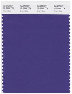 Pantone Smart 19-3947 TCX Color Swatch Card | Orient Blue 