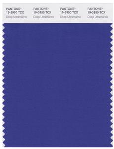 Pantone Smart 19-3950 TCX Color Swatch Card | Deep Ultramarine 