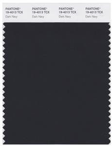 Pantone Smart 19-4013 TCX Color Swatch Card | Dark Navy 