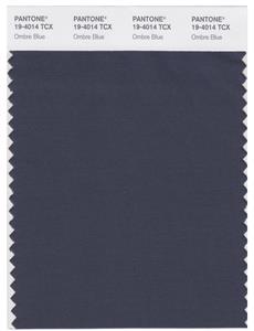 Pantone Smart 19-4014 TCX Color Swatch Card | Ombre Blue 