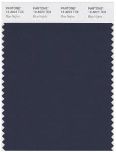 Pantone Smart 19-4023 TCX Color Swatch Card | Blue Nights 