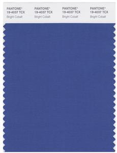 Pantone Smart 19-4037 TCX Color Swatch Card | Bright Cobalt 