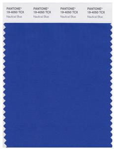 Pantone Smart 19-4050 TCX Color Swatch Card | Nautical Blue 