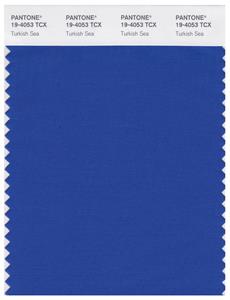 Pantone Smart 19-4053 TCX Color Swatch Card | Turkish Sea 