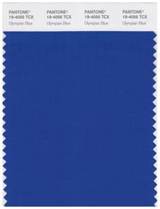 Pantone Smart 19-4056 TCX Color Swatch Card | Olympian Blue 