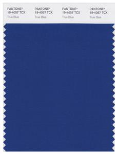 Pantone Smart 19-4057 TCX Color Swatch Card | True Blue 