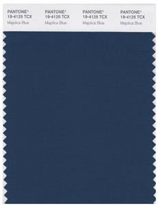 Pantone Smart 19-4125 TCX Color Swatch Card | Majolical Blue 