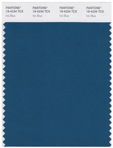 Pantone Smart 19-4234 TCX Color Swatch Card | Ink Blue 