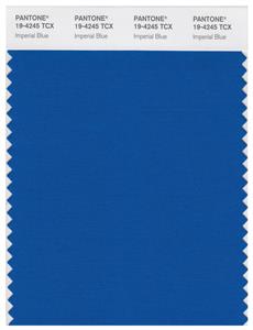 Pantone Smart 19-4245 TCX Color Swatch Card | Imperial Blue 