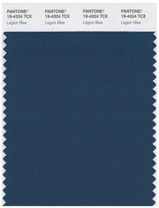 Pantone Smart 19-4324 TCX Color Swatch Card | Legion Blue 