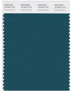 Pantone Smart 19-4524 TCX Color Swatch Card | Shaded Spruce 