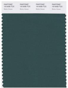 Pantone Smart 19-5408 TCX Color Swatch Card | Bistro Green 