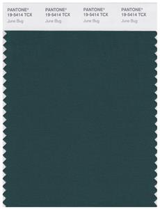 Pantone Smart 19-5414 TCX Color Swatch Card | June Bug 